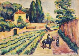 Landschap uit Saint Tropez Landschap uit Saint Tropez