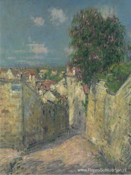 Straat in Pontoise Straat in Pontoise
