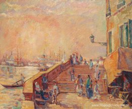 Venetië Cliff gezien vanaf het San Marco Piazza Venetië Cliff gezien vanaf het San Marco Piazza