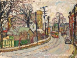 Een straat in de Bronx Een straat in de Bronx