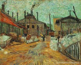De fabriek in Asnières De fabriek in Asnières