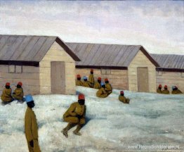 Senegalese soldaten in Camp de Mailly Senegalese soldaten in Camp de Mailly