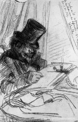 Fantin Latour tekening Sun Fantin Latour tekening Sun