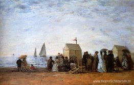 Het strand van Trouville Het strand van Trouville