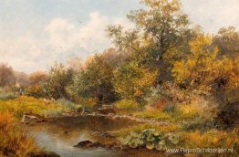 Beek bij Old Storridge, Worcestershire Beek bij Old Storridge, Worcestershire