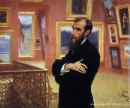 Portret van Pavel Tretyakov, oprichter van de Tretyakov Gallery Portret van Pavel Tretyakov, oprichter van de Tretyakov Gallery