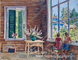 Kinderen in het atelier Kinderen in het atelier