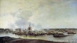 De slag bij Gangut, 27 juli 1714 De slag bij Gangut, 27 juli 1714