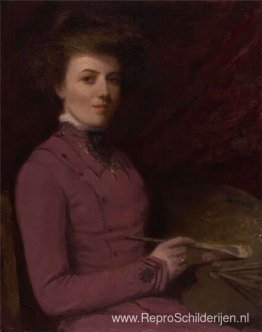 Portret van Helen Galloway McNicoll Portret van Helen Galloway McNicoll