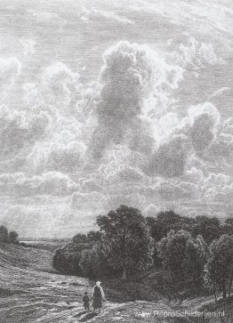 Wolken boven het bos Wolken boven het bos