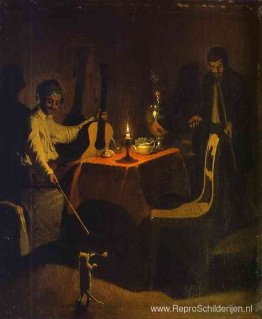 Officier en zijn ordonnans Officier en zijn ordonnans