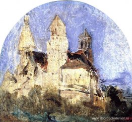 Kerk van Saint Lou d'Esserant in de Oise Kerk van Saint Lou d'Esserant in de Oise