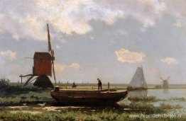 Rivierlandschap Rivierlandschap