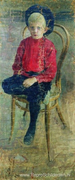 Portret van Gury Nikolajevitsj Smirnov, een neef van de kunstena Portret van Gury Nikolajevitsj Smirnov, een neef van de kunstena