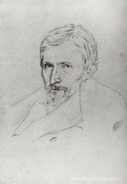 Portret van Viktor Vasnetsov Portret van Viktor Vasnetsov
