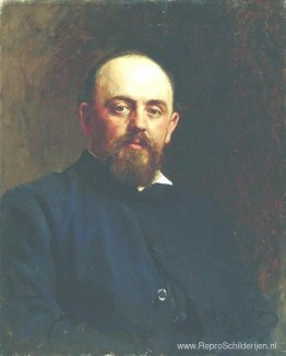 Portret van spoorwegmagnaat en beschermheer van de kunsten Savva Portret van spoorwegmagnaat en beschermheer van de kunsten Savva