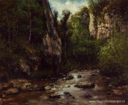 Landschap bij Puit Noir, bij Ornans Landschap bij Puit Noir, bij Ornans