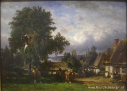 Appeloogst in Normandië Appeloogst in Normandië