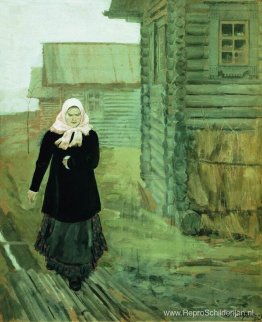 In een dorp. Op weg naar de liturgie In een dorp. Op weg naar de liturgie