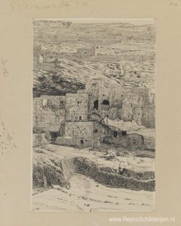 Een hoek van het dorp Siloam Een hoek van het dorp Siloam