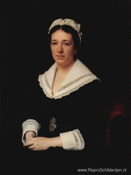 Portret van Vera Nikolaevna Tretjakowa, geboren Mamontowa Portret van Vera Nikolaevna Tretjakowa, geboren Mamontowa