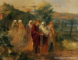 Terugkerend van de begrafenis van Christus Terugkerend van de begrafenis van Christus