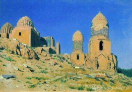 Mausoleum van Shah-i-Zinda in Samarkand Mausoleum van Shah-i-Zinda in Samarkand