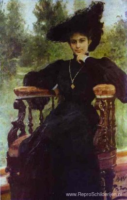 Portret van Maria Andreeva Portret van Maria Andreeva
