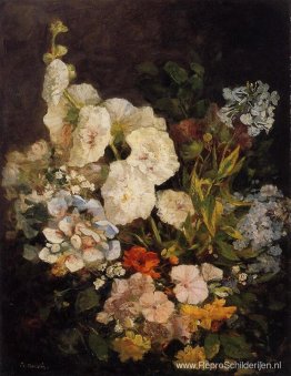 Bloemenspray - Stokrozen Bloemenspray - Stokrozen