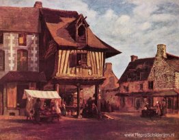 Markt in Normandië Markt in Normandië