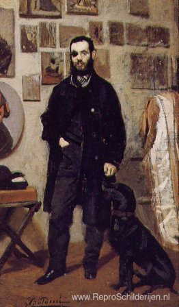 Portret van Giuseppe Abbati Portret van Giuseppe Abbati
