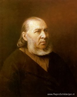 Portret van Sergei Timofejevitsj Aksakov Portret van Sergei Timofejevitsj Aksakov