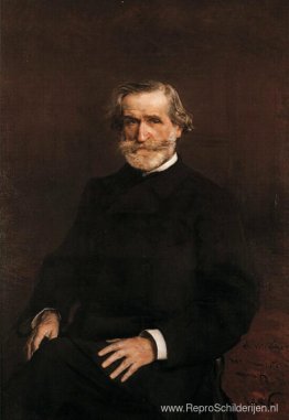 Portret van Guiseppe Verdi (1813-1901) Portret van Guiseppe Verdi (1813-1901)