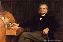 Portret van professor Huxley Portret van professor Huxley