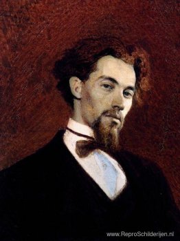 Portret van de kunstenaar Konstantin Savitsky Portret van de kunstenaar Konstantin Savitsky