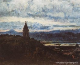 Uitzicht op Krasnojarsk Uitzicht op Krasnojarsk