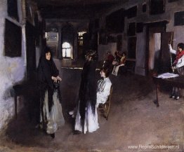 Een Venetiaans interieur Een Venetiaans interieur