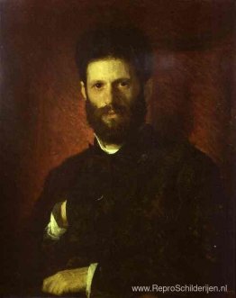 Portret van de beeldhouwer Mark Antokolsky Portret van de beeldhouwer Mark Antokolsky