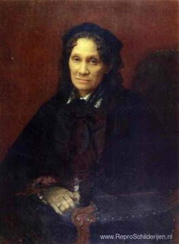 Portret van Ekaterina Kornilova Portret van Ekaterina Kornilova
