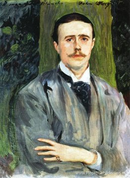 Portret van Jacques-Emile Blanche Portret van Jacques-Emile Blanche