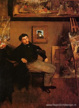 Portret van James Tissot Portret van James Tissot