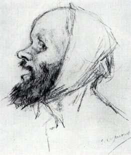 Studie naar "Boyarynya Morozova" Studie naar "Boyarynya Morozova"