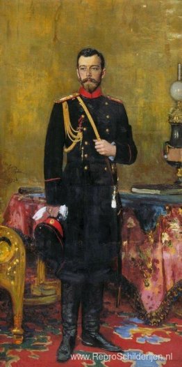 Portret van Nicolaas II, de laatste Russische keizer Portret van Nicolaas II, de laatste Russische keizer