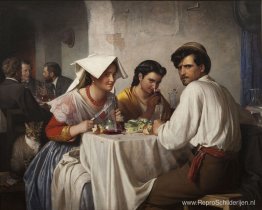 In een Romeinse Osteria In een Romeinse Osteria