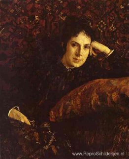 Portret van Jekaterina Chokolova Portret van Jekaterina Chokolova