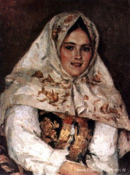 Siberische schoonheid. Portret van E.A. Rachkovsky. Siberische schoonheid. Portret van E.A. Rachkovsky.