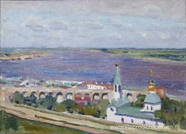 Schets voor het schilderij "Gorky en Shalyapin in Nizhny Novgoro Schets voor het schilderij "Gorky en Shalyapin in Nizhny Novgoro