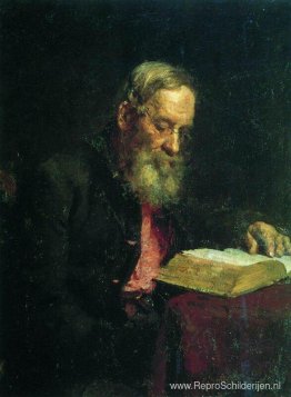 Portret van Efim Repin, de vader van de kunstenaar Portret van Efim Repin, de vader van de kunstenaar
