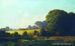 Landschap met vijver Landschap met vijver