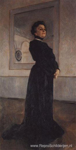 Portret van Maria Nikolajevna Jermolova Portret van Maria Nikolajevna Jermolova